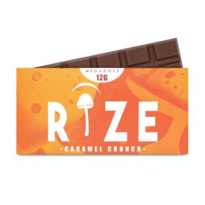 Rize 12g Caramel Crunch Chocolate Bar