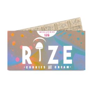 Rize 12g Cookies & Cream Chocolate Bar