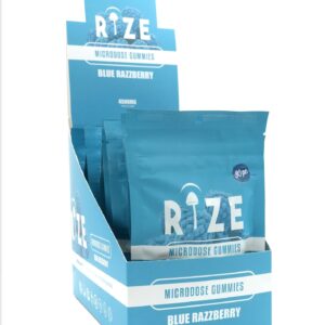 Rize 15pc 4500mg Blue Razzberry Gummies