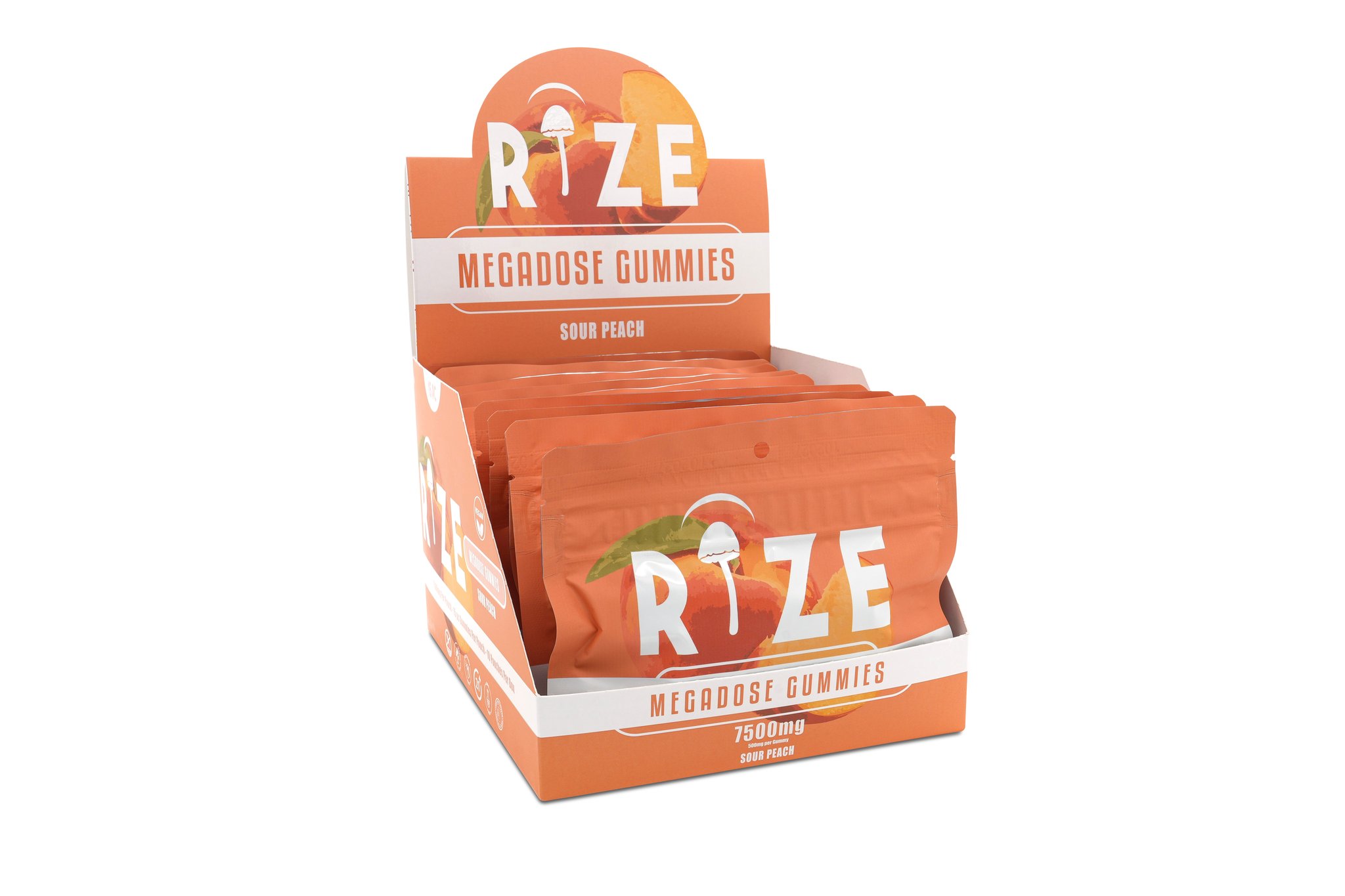 Rize 15pc 7500mg Watermelon Gummies
