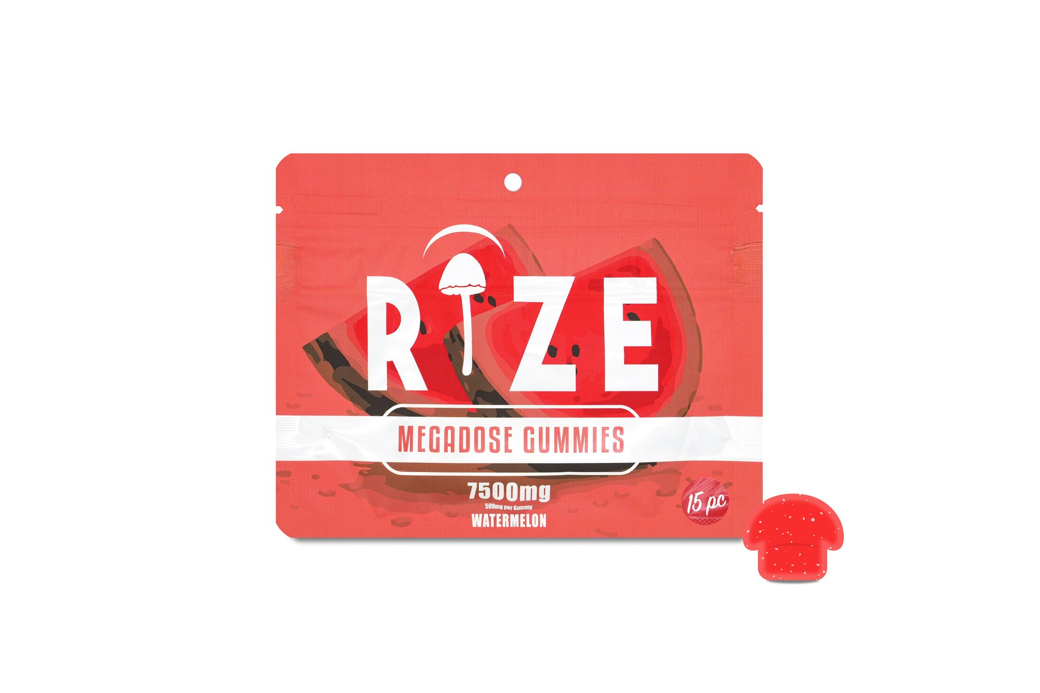 Rize 15pc 7500mg Watermelon Gummies