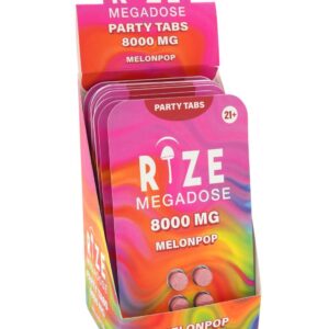 Rize 4pc 8000mg Melon Pop Party Tabs